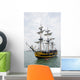 Tall Ship Wall Decal