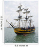 Tall Ship Wall Decal