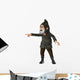 Old Garden Gnome Wall Decal