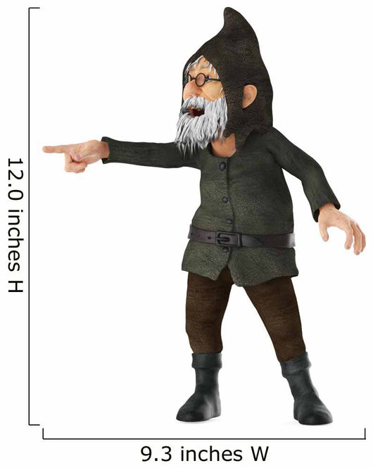 Old Garden Gnome Wall Decal