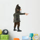Old Gnome Pointing Wall Decal