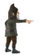 Old Gnome Pointing Wall Decal
