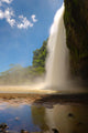 Waterfall Side Wall Decal