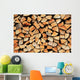 Fire Wood Wall Decal