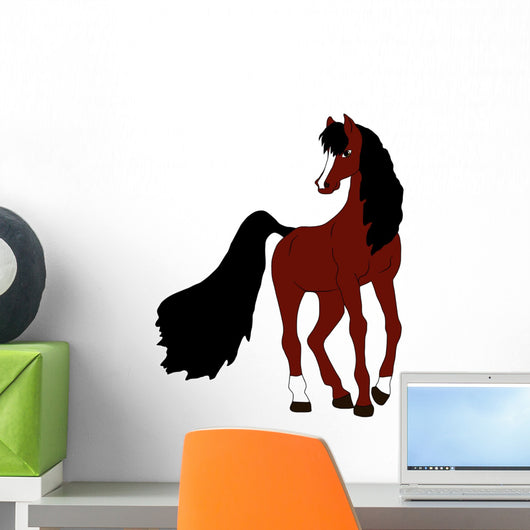 Horse Illustration Wall Decal