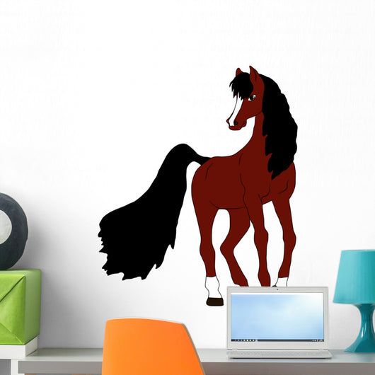 Horse Illustration Wall Decal