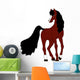 Horse Illustration Wall Decal