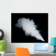 White Smoke Black Wall Decal
