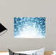 Blue Defocused Lights Winter Wall Decal