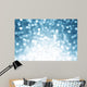 Blue Defocused Lights Winter Wall Decal