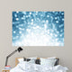 Blue Defocused Lights Winter Wall Decal