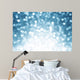 Blue Defocused Lights Winter Wall Decal