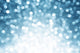 Blue Defocused Lights Winter Wall Decal