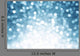 Blue Defocused Lights Winter Wall Decal