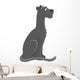 Sitting Panther Cartoon Wall Decal