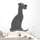 Sitting Panther Cartoon Wall Decal
