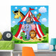 Circus Theme Picture 1 Wall Decal