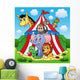 Circus Theme Picture 1 Wall Decal