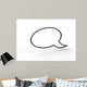 Speech Bubble Wall Decal