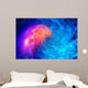 Swirling Nebula With Stars Wall Decal