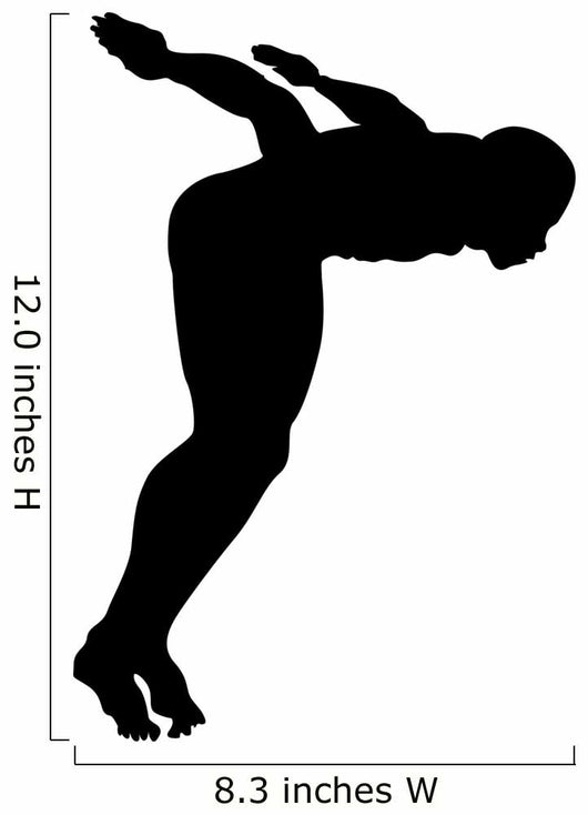 Swimming Wall Decal