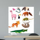 Jungle Animal Wall Decal Set 1