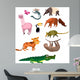 Jungle Animal Wall Decal Set 1