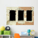 Old Building with Broken Windows Wall Decal