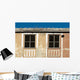 Old Building Windows Wall Decal