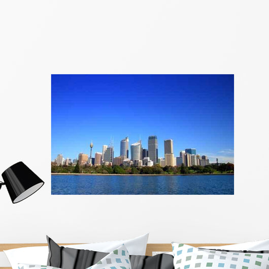 Sydney Skyline Distant Wall Decal