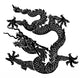 Chinese Dragon Wall Decal