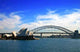 Sydney Opera House and Harbour Bridge Close-Up Wall Decal