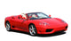 Red Convertible Sports Car Wall Decal
