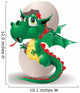 Dragon Baby Dragon Cartoon Wall Decal