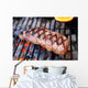 Delicious Looking Steak Cooking Wall Decal