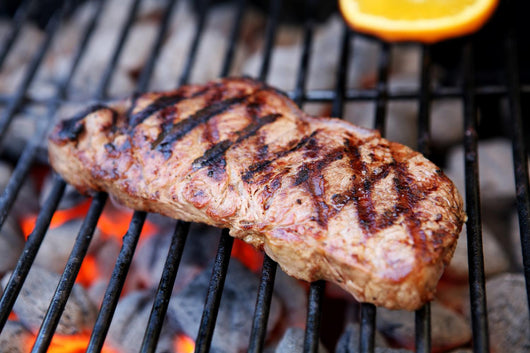 Delicious Looking Steak Cooking Wall Decal