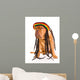 Rastafarian Hat Dog Wall Decal