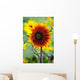 Red Sunflower Wall Decal