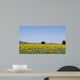 Sunflowers Field Background San Wall Decal