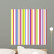 Bright Stripe Pattern Wall Decal
