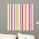 Bright Stripe Pattern Wall Decal