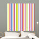 Bright Stripe Pattern Wall Decal