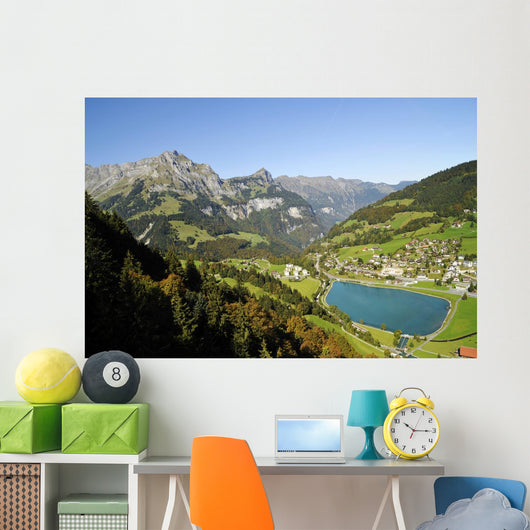 Switzerland Scenery Mount Titlis Wall Decal