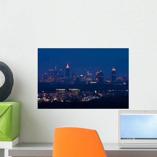 Atlanta Skyline Wall Decal