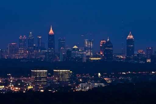 Atlanta Skyline Wall Decal