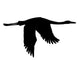 Crane Silhouette Wall Decal