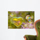Heart Shaped Soap Bubbles Wall Decal
