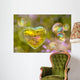Heart Shaped Soap Bubbles Wall Decal