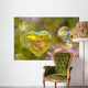 Heart Shaped Soap Bubbles Wall Decal