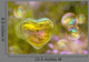 Heart Shaped Soap Bubbles Wall Decal